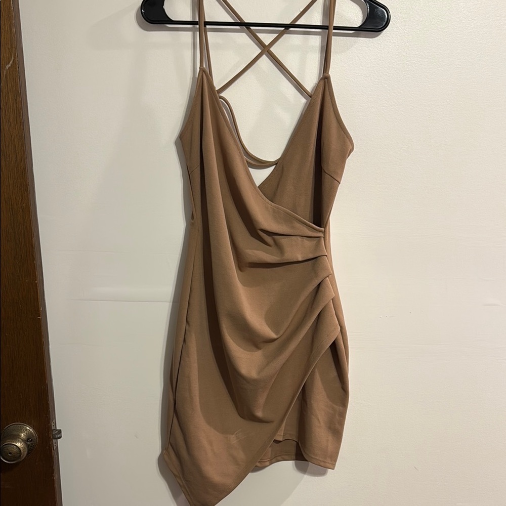 Windsor Brown Bodycon Cocktail Dress